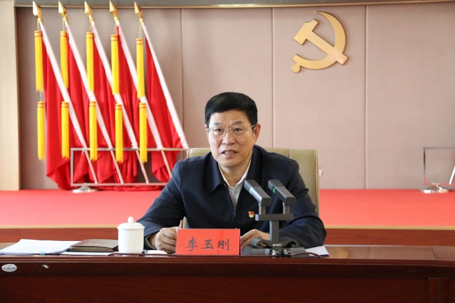 李玉刚在远兴公司宣讲党的二十大精神