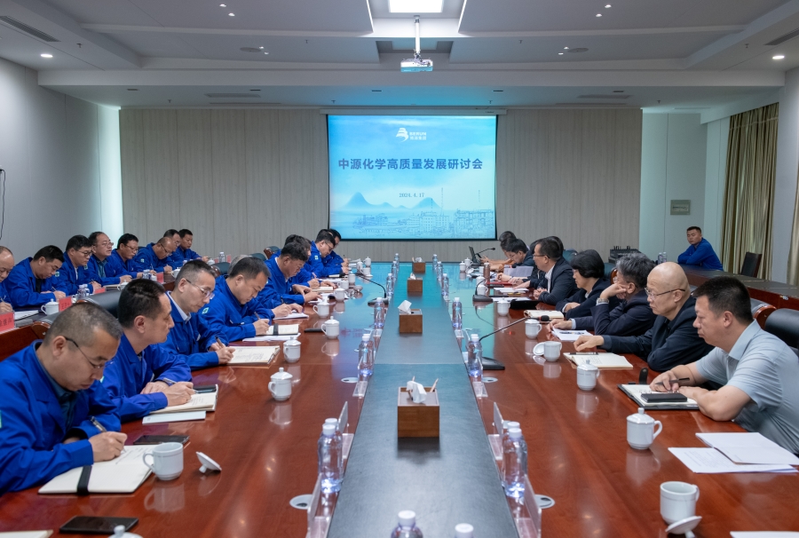 中源化学高质量发展研讨会召开