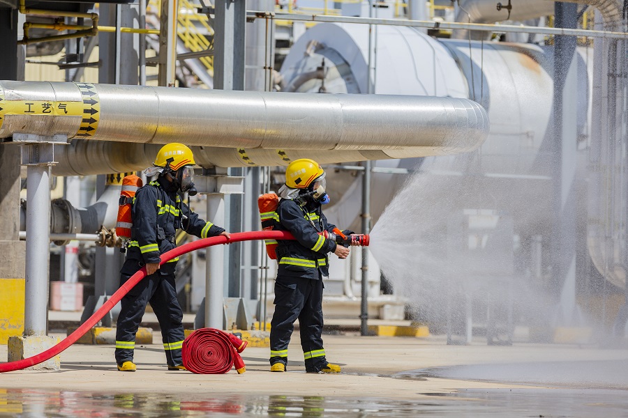 博大实地公司开展&ldquo;液氨泄漏事故&rdquo;综合应急演练